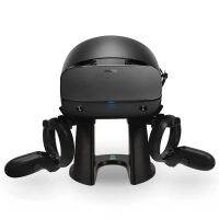 GOMRVR Oculus Rift S บัลลังก์ชั้นเก็บของของหูฟัง VR หมวกกันน็อคโดยเฉพาะผู้ถือการแสดงสำหรับเควส