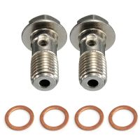 Motorcycle Stainless M10 X 1.25 Banjo Bolts Brake Master Cylinder Screw Brake Hydraulic Clutch Screw