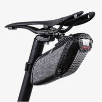 ❖▬﹍ Wheel Up Bicycle Rear Bag 3D Shell Rainproof Reflective Cycling Bag Bike Seatpost Bag Bike Waterproof Phone Holder For iPhone