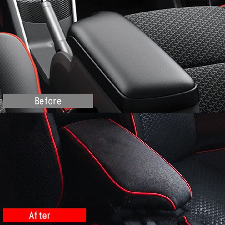 car-center-console-lid-armrest-box-leather-protective-cover-cushion-pad-for-raize-2020-2022