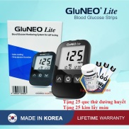 Máy đo đường huyết GluNeo Lite quà từ Glucerna