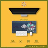 Ramen Switch Large Mousepad Extended Mouse pad Large Gaming Mouse pad 600x300mm Stitched edge Deskmat Custom Mouse pad