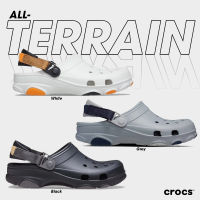 ǎCrocs Collection รองเท้าแตะ รองเท้ารัดส้น CR UX CS AllTerrain Clog 206340-001 206340-94S 206340-007 (2290)