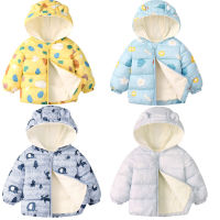 2021 Autumn Winter Down Coats Hooded Jackets For Girls Thick Warm Clothes Childrens Down Jacket Boys Outerwear 1-6 Years