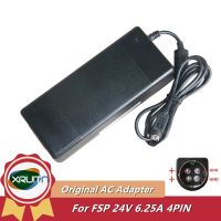 Genuine FSP FSP150-ABA FSP150-AAB 150W AC Power Adapter Charger For PIONEER MAW-EM55 POS SYSTEM Supply 24V 6.25A 4PIN