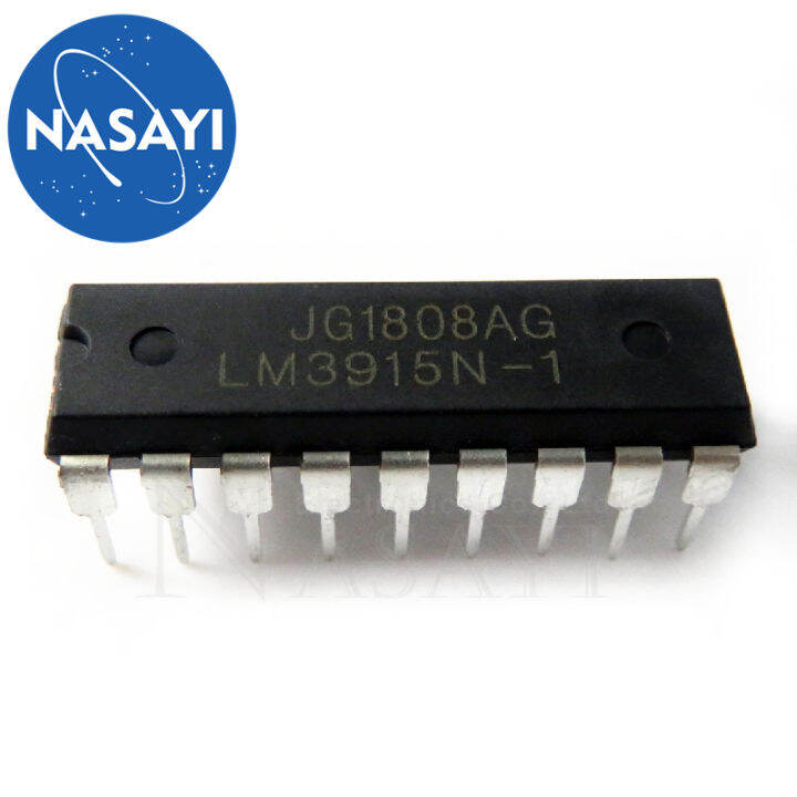 10-Piece LM3915N IC Driver Chip Set – 18-Pin DIP, Dot/Bar Display Driver, New
