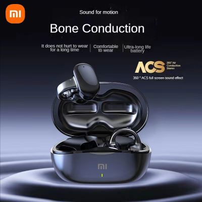 Xiaomi Earcuffs Wireless Bluetooth Earphones Earring TWS Bone Conduction Ear Hook Headphones Sport Earbuds Headset With Mic