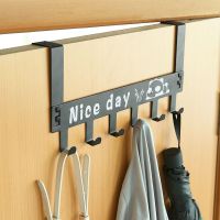 【Ready】? No pg holes on the back of the door wardrobe wardrobe no nails sool s t hooks storage s detacble storage s door hooks