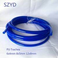 5 10 15 20 Meters Blue PU Trachea 6x4mm 8x5mm 12x8mm Polyurethane Air Compressor Hose Air Tube 6x4 8x5 12x8 mm