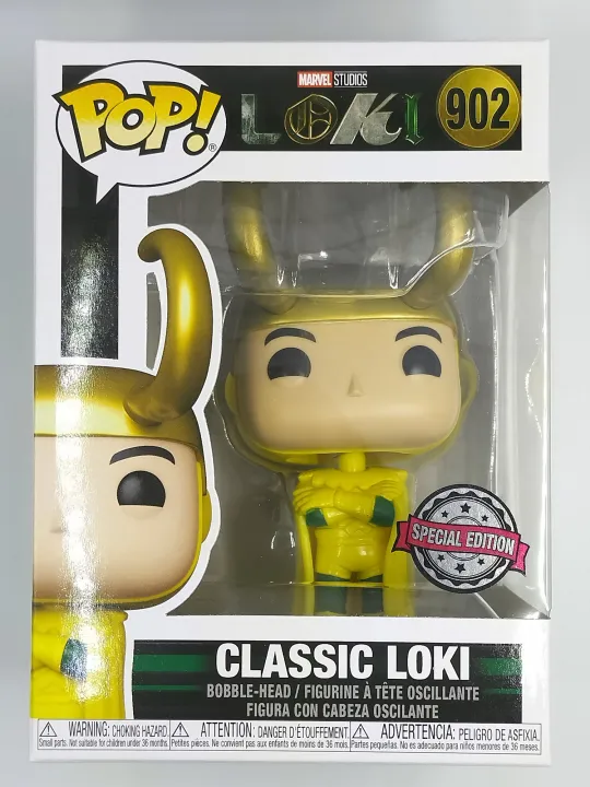 Funko Pop Marvel Loki - Classic Loki #902 (กล่องมีตำหนินิดหน่อย ...