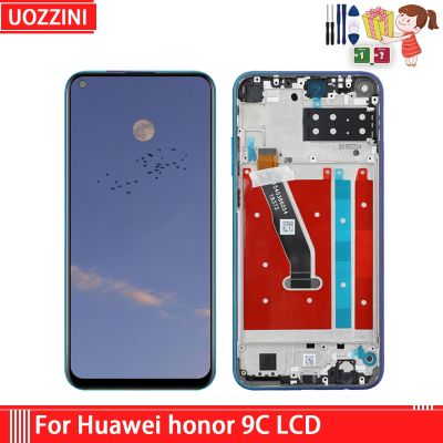 ทดสอบแล้ว6.39นิ้วเหมาะสำหรับการแสดงผล9C Huawei Honor หน้าจอสัมผัสแบบจำลองดิจิทัล LCD สำหรับ Honor 9C 9 C Play 3 AKA-L29 ASK-Al00x