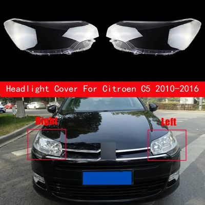 Car Headlight Cover Headlight Lamp Lens Shell Lampshade for Citroen C5 2010-2016 Right