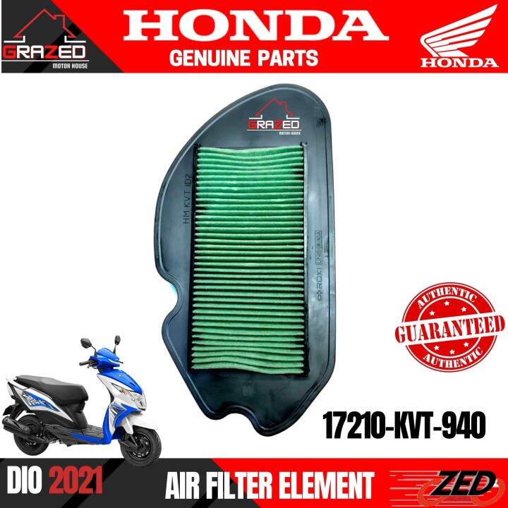 AIR FILTER ELEMENTS for Honda Dio 2021 (17210KVTD00) Lazada PH