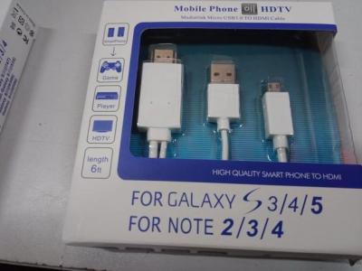 อะแดปเตอร์ HDMI สำหรับ Micro USB เป็น HDMI,อะแดปเตอร์สายทีวี1080P HD สำหรับ Samsung S3 S4 S5