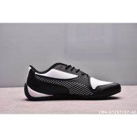 Hot ! 【Original】 PM* x FERARI- FUTURE Men Racing Shoes Casual Running Shoes Black White {Free Shipping}{Limited Time Offer}