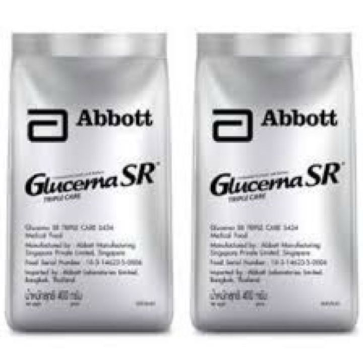 glucerna-sr-400กรัม-แบบถุงเติม-กลูเซอน่า-เอสอาร์-กระป๋อง-ถุงเติม-exp-082024