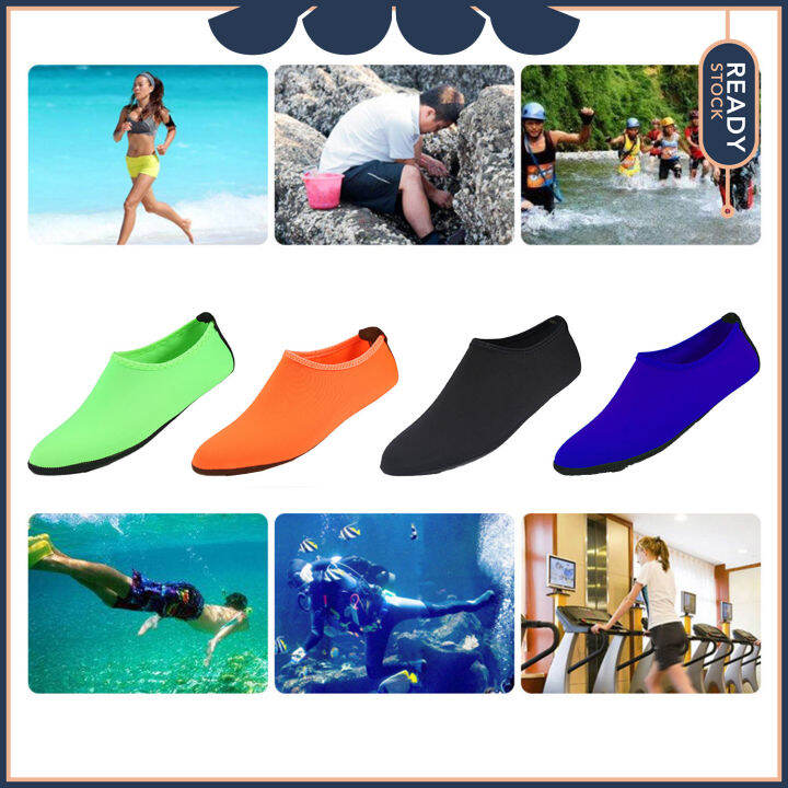 [Cʟᴏᴜᴅ Bᴀᴢᴀᴀʀ] (23cm) 1 Pair Sports Outdoor Surfing Shoes Beach ...