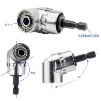 4 ชิ้นเจาะซ็อกเก็ตอะแดปเตอร์ HEX ไดรฟ์ถึง 1/4  3/8  1/2  ผลกระทบบิตเครื่องมือไดร์เวอร์