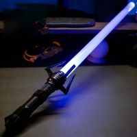 ↂ Luminous Led Lightsaber Transformed Into Interactive Laser Sword Seven-color Metal Lightsaber Two-in-one Outdoor Children 39;s