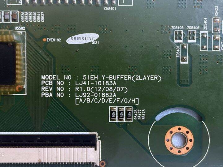 y-buffer-samsung-วายบัฟเฟอร์-รุ่น-ps51e490b1r-lj41-10183a-lj92-01882a-มือสองถอด-เทสเรียบร้อย