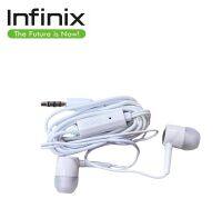 หูฟังพร้อมไมค์สนทนา มือถือ ยี่ห้อ infinix  ของแท้ศูนย์ ใช้ได้กับมือถือทุกรุ่น infinix ที่รองรับรูหูฟัง แบบกลม Jack 3.5