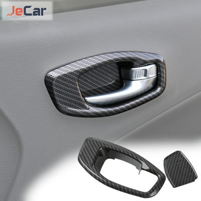ABS Car Inner Door Handle Bowl Decoration Cover Trims Sickers For Jeep Compass 2017+ Car Interior Accessories