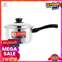 ตราหัวม้าลาย หม้อด้าม รุ่น CARRY ขนาด 18 ซม.Sauce Pan Carry 18 Cm