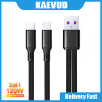 ♥จำกัด Gratis Ongkir♥3 In 1ไมโคร USB Type C สายชาร์จแบตเตอรี่ไป8-Pin Usb หลายตัวพอร์ต Usb หลากหลายสายชาร์จสายรับส่งข้อมูล Usbc สำหรับ iPhone 14 13 12 Pro