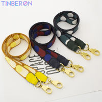 TINBERON ไนล่อนผู้หญิงกระเป๋าสายหรูหรา Dot ตกแต่ง C Rossbody กระเป๋าเปลี่ยนสายคล้องไหล่ DIY กระเป๋าอุปกรณ์สายคล้องคอ