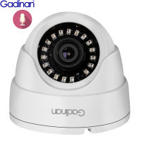 Gadinan IP Dome Camera 4MP H.265 Indoor 2.8mm Wide Angle Infrared Night Vision IR Audio Surveillanc DC12V 48V PoE