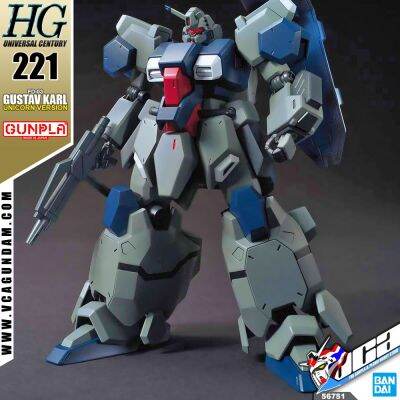 ⭐️ BANDAI GUNPLA HIGH GRADE UNIVERSAL CENTURY HGUC HG 1/144 GUSTAV KARL UNICORN VER ประกอบ หุ่นยนต์ โมเดล กันดั้ม กันพลา ของเล่น VCA GUNDAM