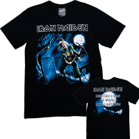 Fashion เสื้อวง Iron Maiden ผ้าฝ้ายฤดูร้อนสบาย ๆ เสื้อวงดนตรี เสื้อวงร็อค เสื้อนักร้อง Tops ?S-5XL