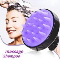 Silicone Shampoo Scalp Hair Massager Head Body Scalp Massage Brush Comb Hair Washing Comb Shower Brush Bath Spa Massage Brush