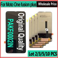 2/3/5/10 Piece/lot LCD For Motorola Moto One Fusion Plus Display Screen Touch Digitizer Assembly For MOTO One fusion LCD