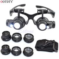 【☊HOT☊】 WBHU6G SPECIALTY STORE Ootdty 2018 10x 15x 20x 25x Led Eye Jeweler Repair แว่นขยายดู Loupe เลนส์แว่นตา