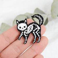 hot【DT】 Gothic Pins Horror Brooches Hats Leather jeckets Accessories Men Jewelry