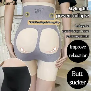 Flarixa Ultra Thin Ice Silk Safety Shorts Women High Waist Shaping Panties  Seamless Slimming Underwear Tummy