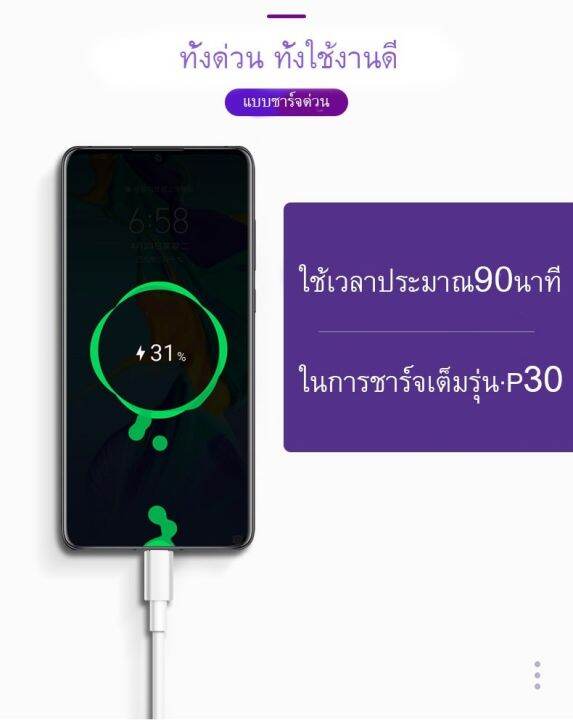 ชุดชาร์จ-หัวเหว่ย-สายชาร์จ-หัวชาร์จ-5a-type-c-ของแท้-100-original-huawei-super-charger-ของแท้-รองรับ-mate9-mate9pro-p10-p10plus-p20-p20pro-p30-p30pro-mate20-mate-20pro-มีการรับประกัน-1-ปี