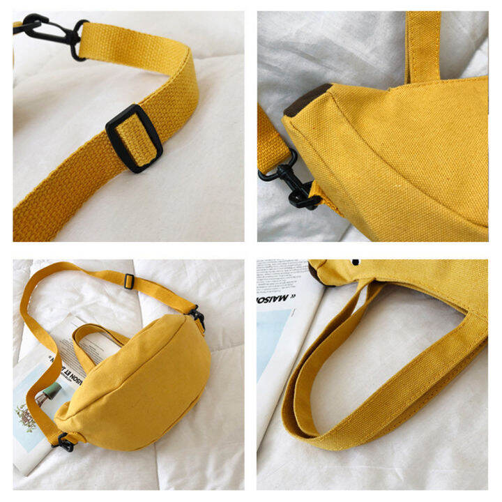 กระเป๋าผ้าใบ-crossbody-กระเป๋าสะพายไหล่สุภาพสตรีกระเป๋าทรงสี่เหลี่ยมมีหูหิ้วสะพายไหล่กระเป๋าผ้าใบกล้วยผ้าใบลายการ์ตูนกระเป๋าผ้าใบกระเป๋าผ้าใบกระเป๋าผ้าใบ