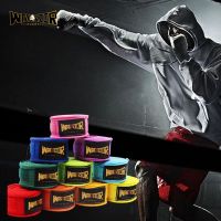 1Pair 3M/5M Poly Cotton Boxing Handwraps Elastic Bandage Gloves Wrist Support For Boxing Kickboxing Muay Thai MMA Hand Wraps