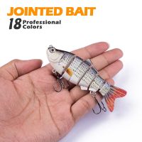 (CIYS outdoor)18รูปแบบ Wobblers เหยื่อตกปลา10เซนติเมตร16.5กรัมหลายปล้อง Swimbait ฮาร์ดเหยื่อเทียมล่อตกปลา Crankbait รอกจม