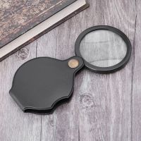 10X Portable Pocket Magnifier Foldable Read Jewelry Magnifying Glass Loupe Lens