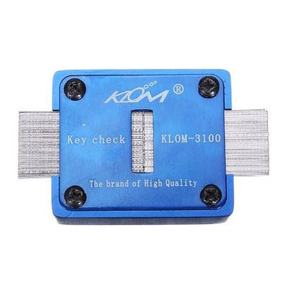KLOM Key ตัววัดค่าอุปกรณ์ช่างกุญแจปุ่มอัตโนมัติการทำสำเนา Checker Associaton เครื่องมือ