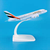 Baza ขายร้อนสังกะสี Ally วัสดุ1:500 14ซม. เครื่องบินรุ่น Aircrafts Airbus A380เอมิเรตเครื่องบินรุ่น