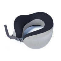 Outdoor Neck Support Pillow Headrest Travel Folding Slow Rebound Kissen Journey Trip Cushion Travel Accessories