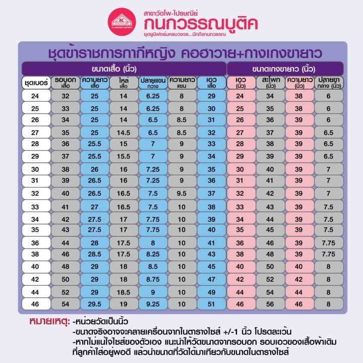 ชุดข้าราชการหญิงกากีหญิง-คอฮาวาย-กางเกงยาว