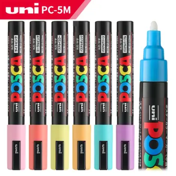 Uni Posca Paint Markers Set of 8, 12