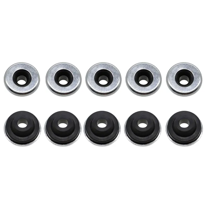 10PCS Rubber Motorcycle Air Valve Cover Bolt Seals For Honda CM185T