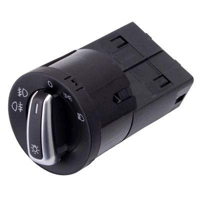 3BD941531A Car Headlight Switch Fog Light Knob Switch for VW Jetta Golf Bora MK4 Passat B5 Beetle T5 Polo 9N Sharan Lupo 1995-2005