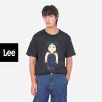 LEE เสื้อยืดแขนสั้นผู้ชาย คอลเลคชั่น Lee X Bearbrick ทรง Relaxed รุ่น LE F223MTSST05